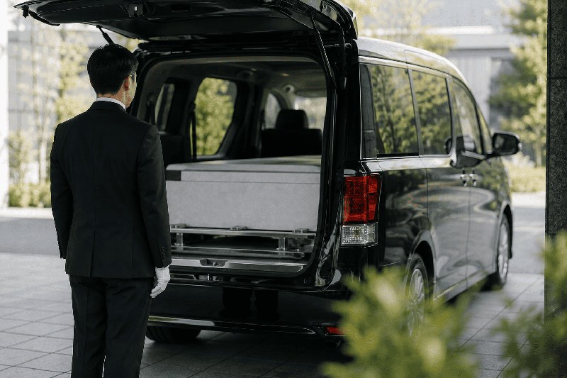 最短30分でご遺体お引き取り